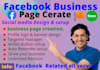 create, promote, design, facebook business page, and setup