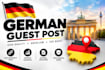 publish german guest posts on high authority sites