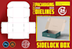 create perfect packaging die lines, triangles, cartoon box