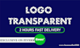 make logo image transparent background png in just 2 hours