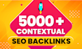 do 5000 contextual SEO backlinks