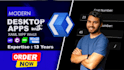 build custom desktop application