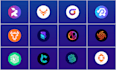 design crypto token cryptocurrency and blockchain logo for your coin