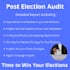 do post election audit