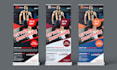 design roll up banner, stand, pull up, and billboard banner