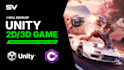 make a unity 2d or 3d game for PC or android