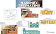 provide detailed masonry takeoffs and cost estimation
