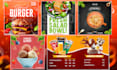 design restaurant menu, flyer, poster design for promotion