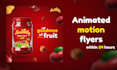 create amazing animated motion flyers within 24 hours