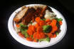 create a 1 day meal plan with 5 healthy meals