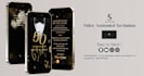 create a beautiful animated invitation video for any occasion