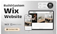 build custom wix website design, wix website redesign