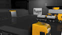 3d build architect logo intro animation