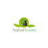 design new native flowers logo