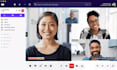 develop website in react with video call and live streaming using agora