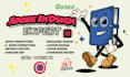 design, redesign, edit, format your adobe indesign file