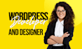 design wordpress landing page with divi builder,elementor and brizy