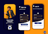mobile app UI UX design with figma or adobe xd
