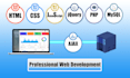 create web application in bootstrap javascript PHP and mysql