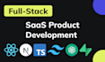 develop a custom saas product with react, nextjs, supabase