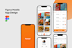 deliver android or IOS app design using figma