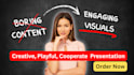formulate and design lectures and training content on powerpoint or canva