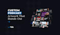design urgent podcast youtube thumbnail in 12 hours