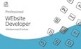 design website in HTML CSS bootstrap javascript