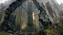 draw game concept art background and environment
