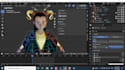 rig 3d character in maya, blender for animation, unity games