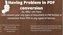 convert any type of files into PDF form
