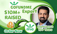write gofundme,  create charity crowdfunding campaign for fundraising