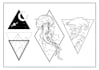 create a minimalist tattoo design for you