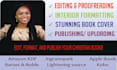 thoroughly edit, professionally format, and publish your christian books