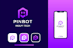 design modern flat minimalist, tech, app, saas, software, crypto, agency logo