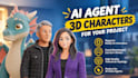 create 3d characters for ai agents with arkit blendshapes