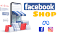 create and fix facebook shop, catalog, business manager and page