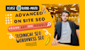 do onpage SEO and technical optimization for your website