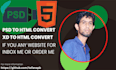 convert PSD to HTML PSD to responsive website design