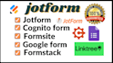 create jotforms, google form, cognito form, surveys,  application form, pdf form
