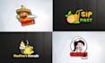 create attractive restaurant, fast food, cafe, takeaways and juice bar logo