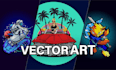 create professional vector art and change image into vector