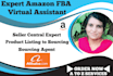 be expert amazon fba virtual assistant and amazon product sourcing expert