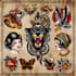 custom drawing your traditional or old school tattoo design