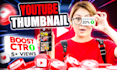 design an amazing youtube thumbnails