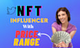 provide best twitter nft influencer with price range