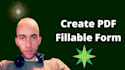 create a PDF fillable form, convert  HTML, word, PSD or excel