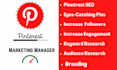 manage, grow and boost marketing as pinterest queen