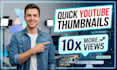 design quick youtube thumbnails