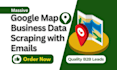 do google maps scraping, data extraction for b2b lead generation, email scraper